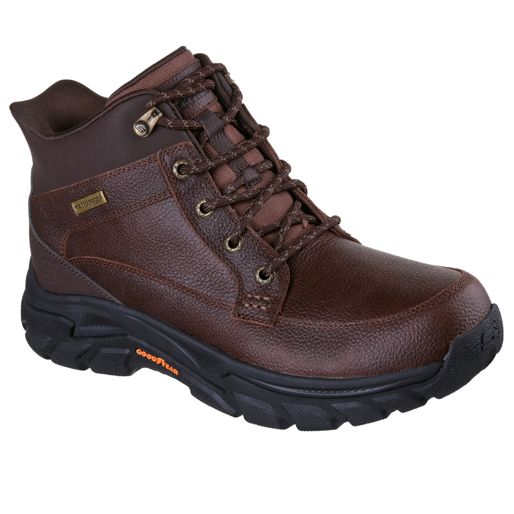Skechers - Respected 2.0-Orson - 205652/RDBR - Red/Brown - Boots