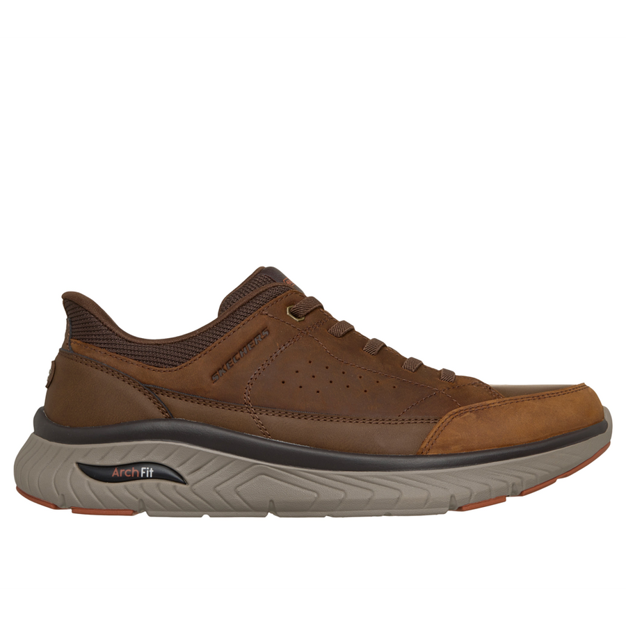 Skechers - Arch Fit Crosser-Felix - 205656/CDB - Dark Brown - Trainers