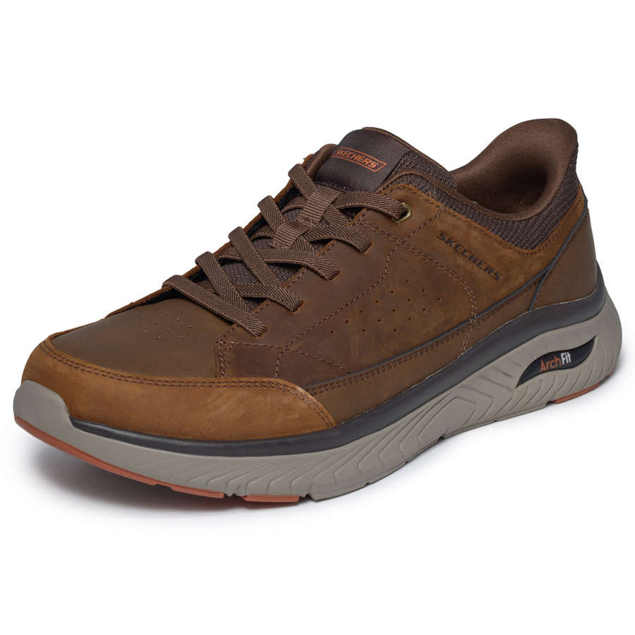 Skechers - Arch Fit Crosser-Felix - 205656/CDB - Dark Brown - Trainers