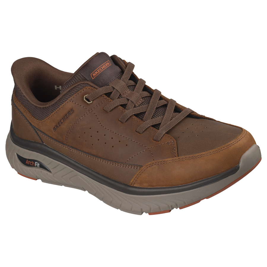 Skechers - Arch Fit Crosser-Felix - 205656/CDB - Dark Brown - Trainers