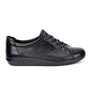 Ecco - Soft 2.0 Lace Up - Black - Shoes