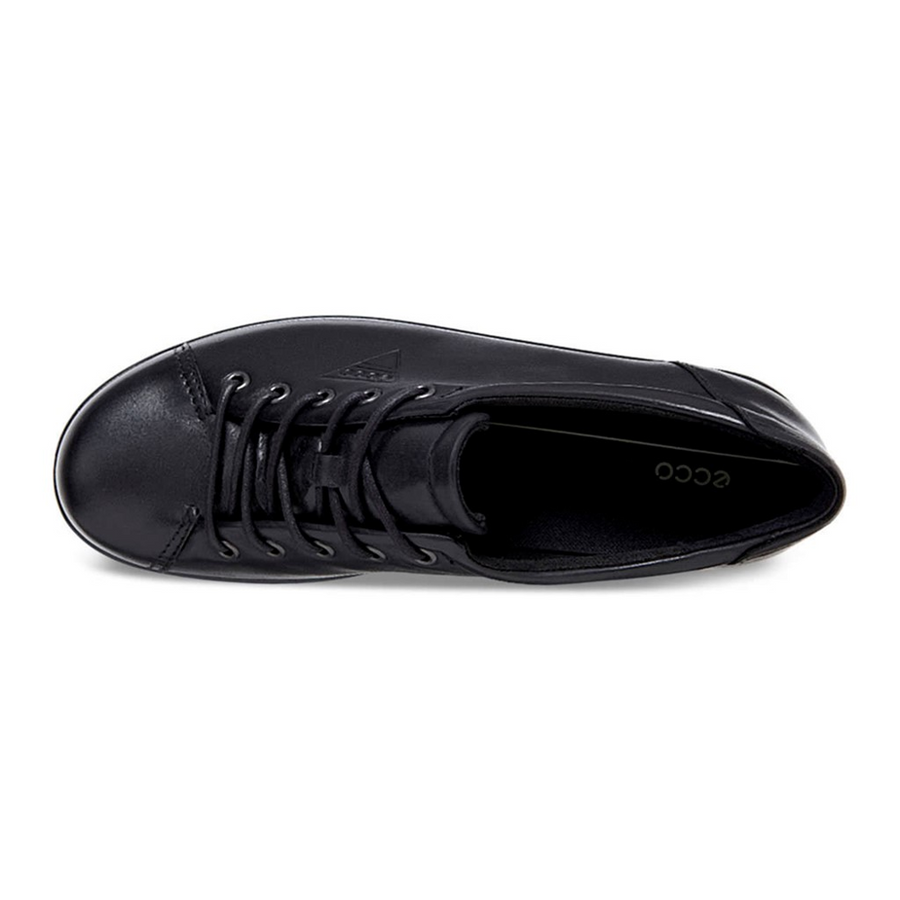 Ecco - Soft 2.0 Lace Up - Black - Shoes