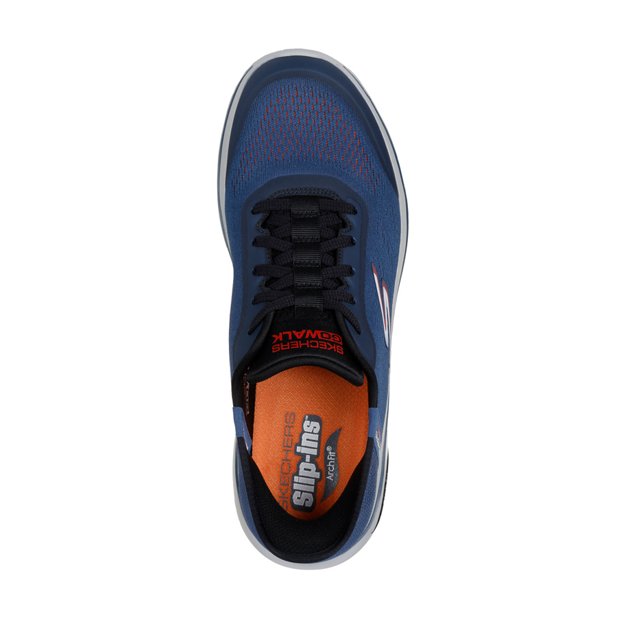Skechers - Go Walk Arch Fit 2.0 - Simplicity - Navy/Orange - Trainers