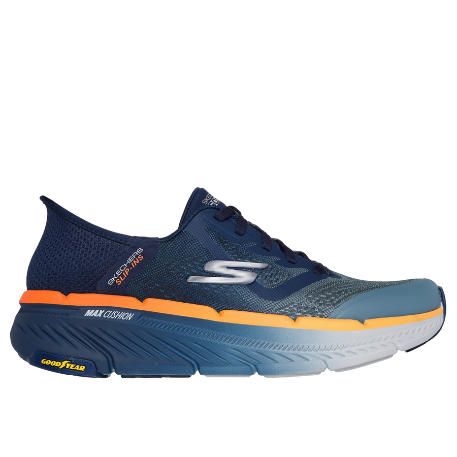 Skechers - Max Cushioning Premier 2.0 - Navy/Orange - Trainers