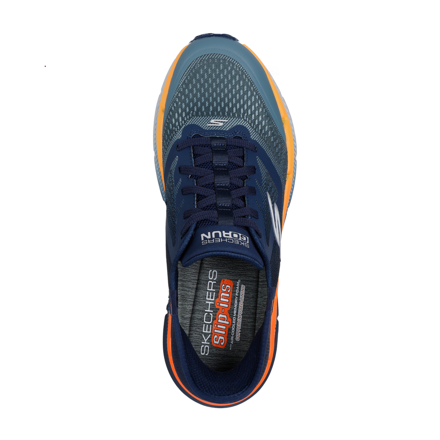 Skechers - Max Cushioning Premier 2.0 - Navy/Orange - Trainers