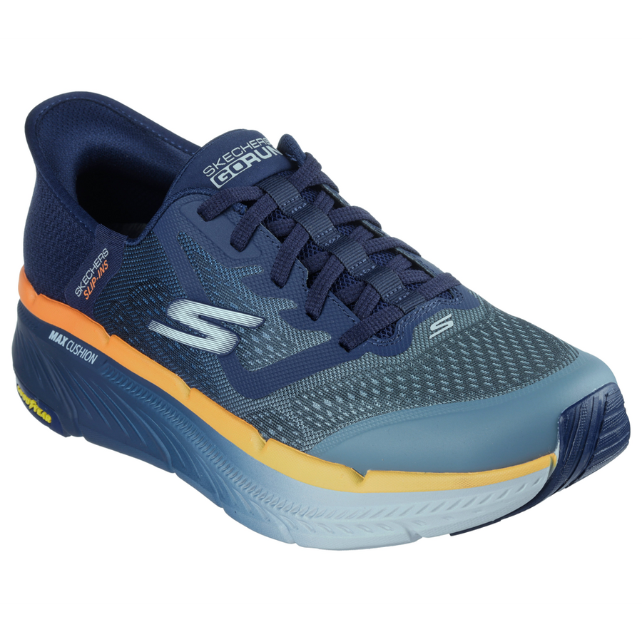 Skechers - Max Cushioning Premier 2.0 - Navy/Orange - Trainers