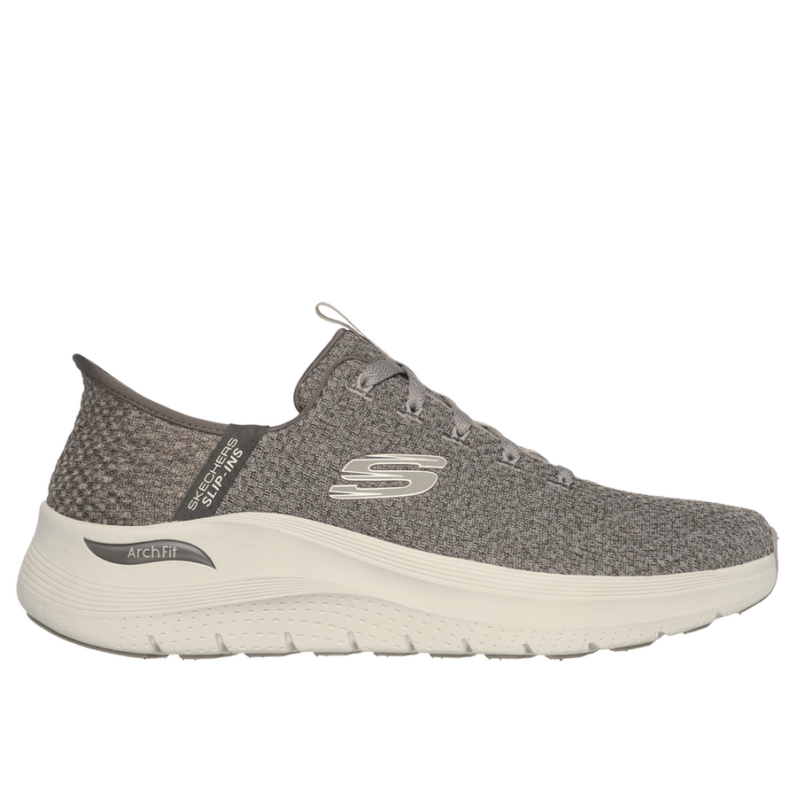 Skechers Arch fit 2.0 Look Ahead Taupe Trainers