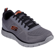 Skechers - Track-Leshur - Charcoal/Orange - Trainers