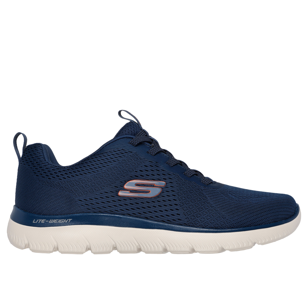 Skechers - Summits - Eckler - Navy/Orange - Trainers