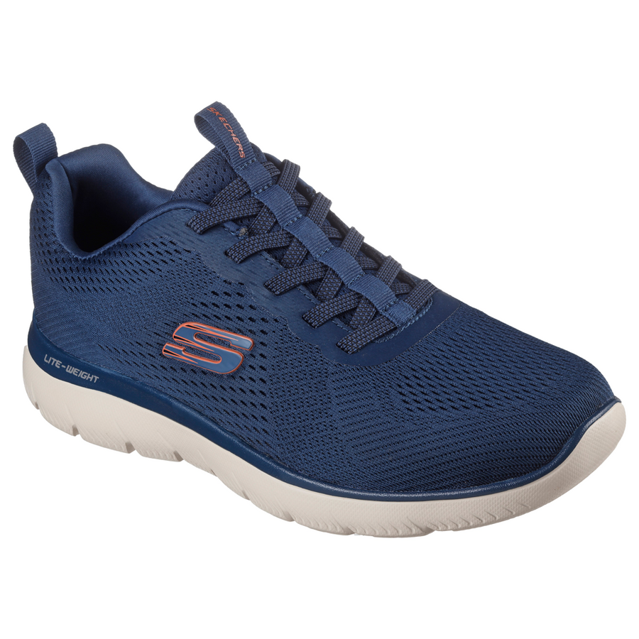 Skechers - Summits - Eckler - Navy/Orange - Trainers