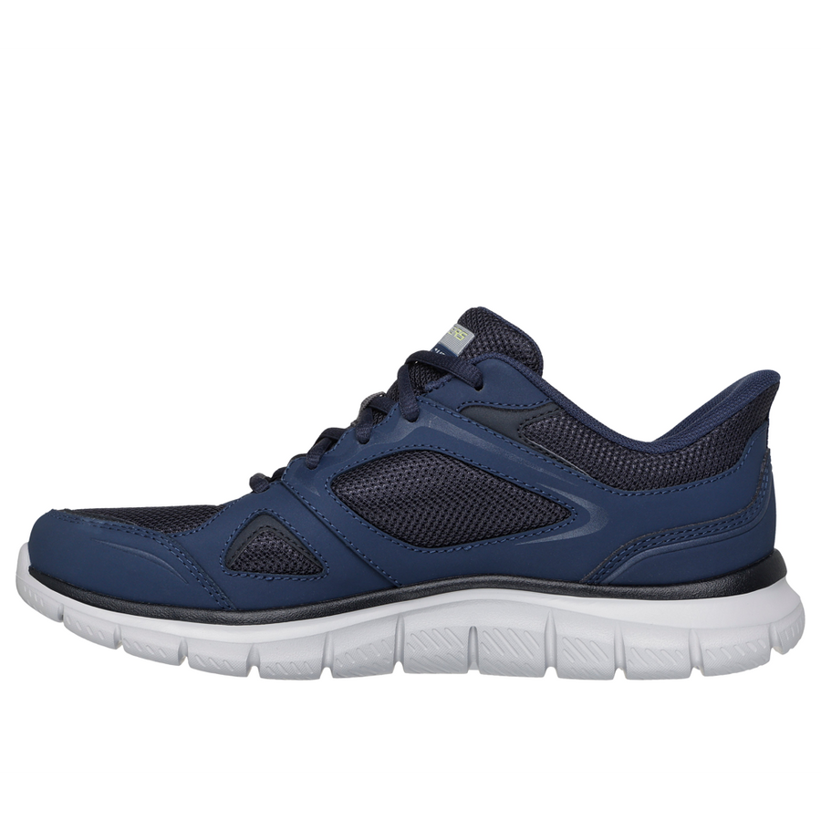 Skechers - Track -Ezral - Navy/Lime - Trainers