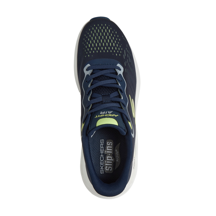 Skechers - Arch Fit Skech-Air - Zoryn - Navy/Lime - Trainers