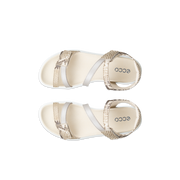 Ecco - Soft Sandal W 3-Strap - Python/Pure Cashmere - Sandals