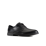 Clarks - Scala Loop Y - Black Leather - School Shoes