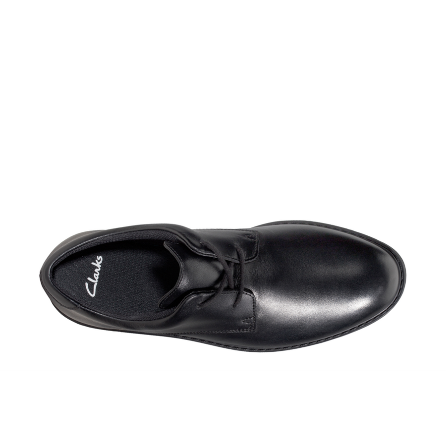 Clarks - Scala Loop Y - Black Leather - School Shoes