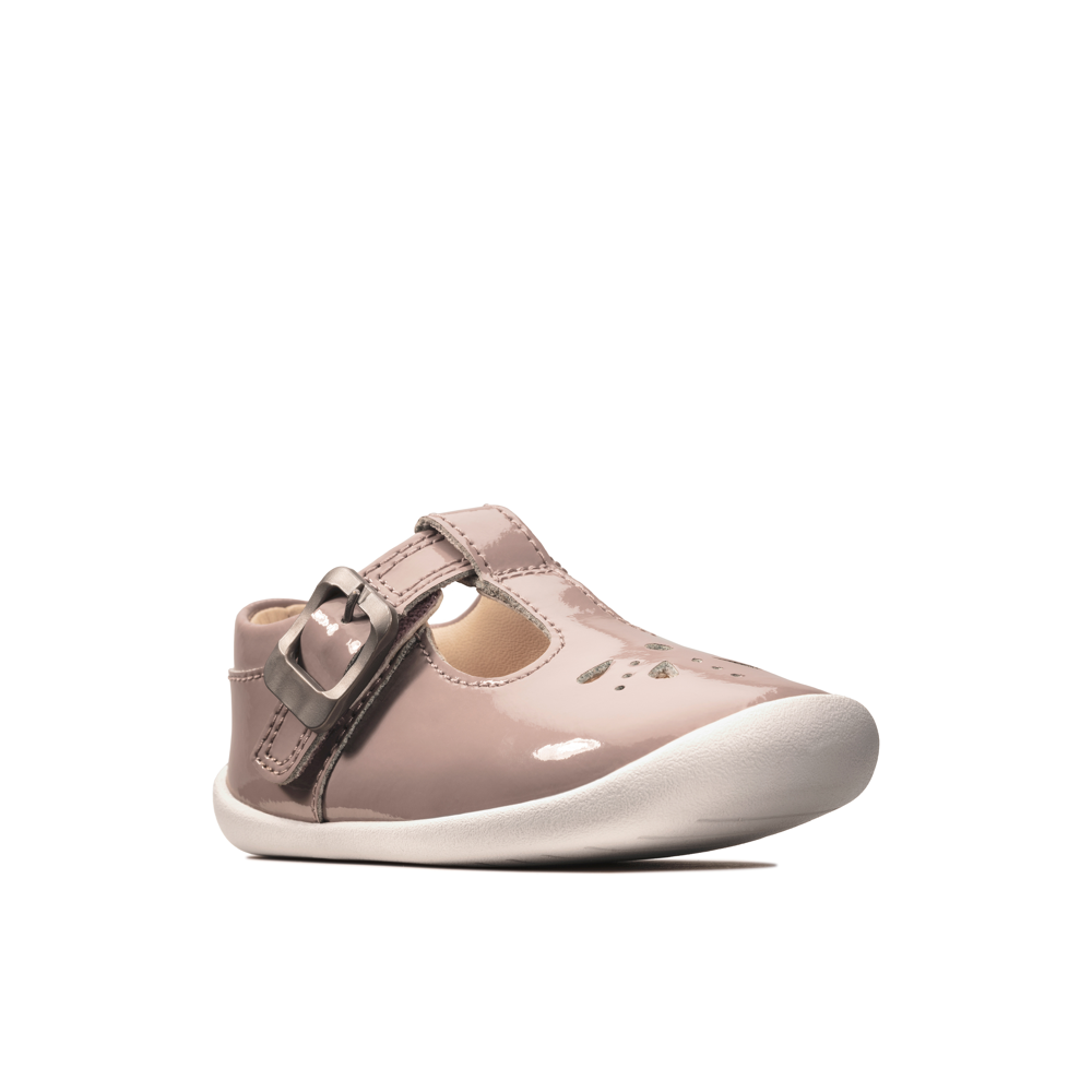 Clarks - Roamer Star T - Pink Patent - Shoes