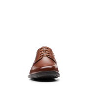 Clarks - Howard Walk - Dark Tan Leather - Shoes