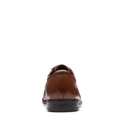 Clarks - Howard Walk - Dark Tan Leather - Shoes