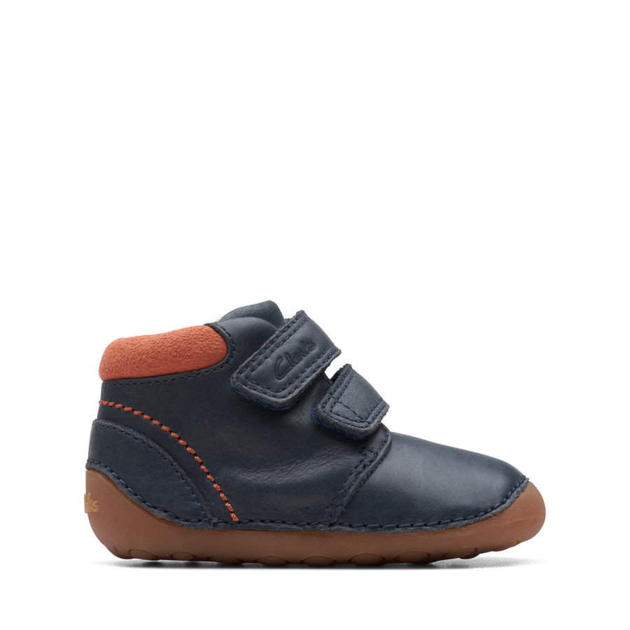 Clarks - Tiny Play T - Navy - Boots