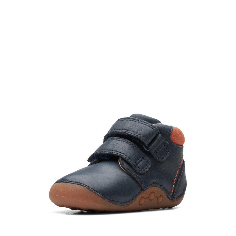 Clarks - Tiny Play T - Navy - Boots