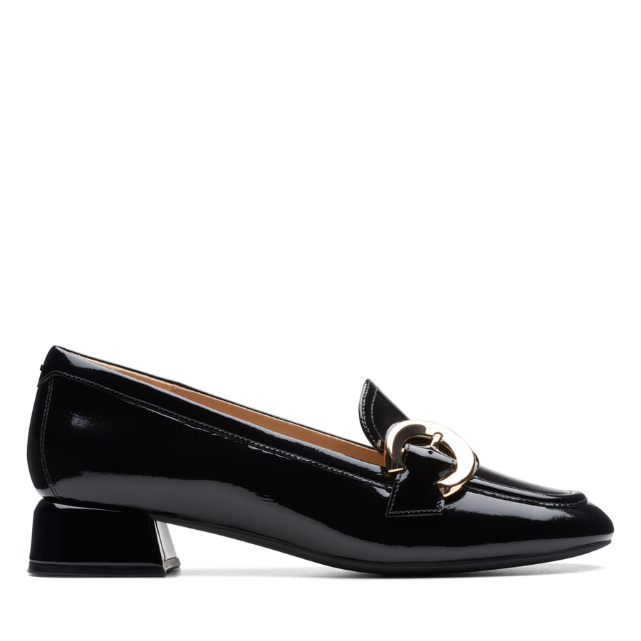 Clarks patent leather best sale