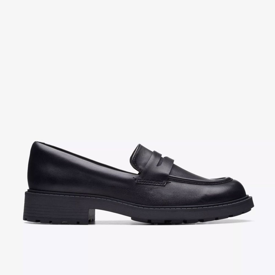 Clarks - Orinoco2 Penny - Black Leather - Shoes