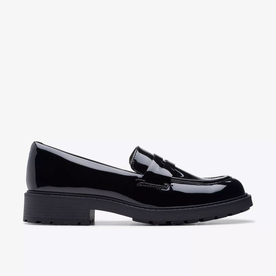 Clarks - Orinoco2 Penny - Black Patent  - Shoes