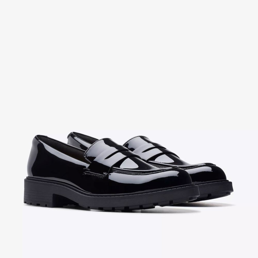 Clarks - Orinoco2 Penny - Black Patent  - Shoes