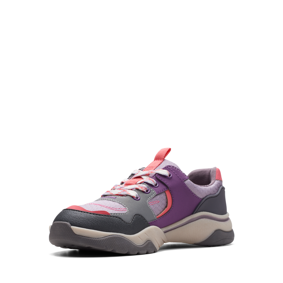 Clarks - Feather JumpO. - Purple Combi - Trainers