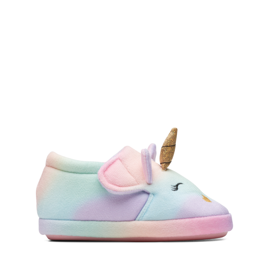 Clarks - Fluffy Snug T. - Multicolour - Slippers