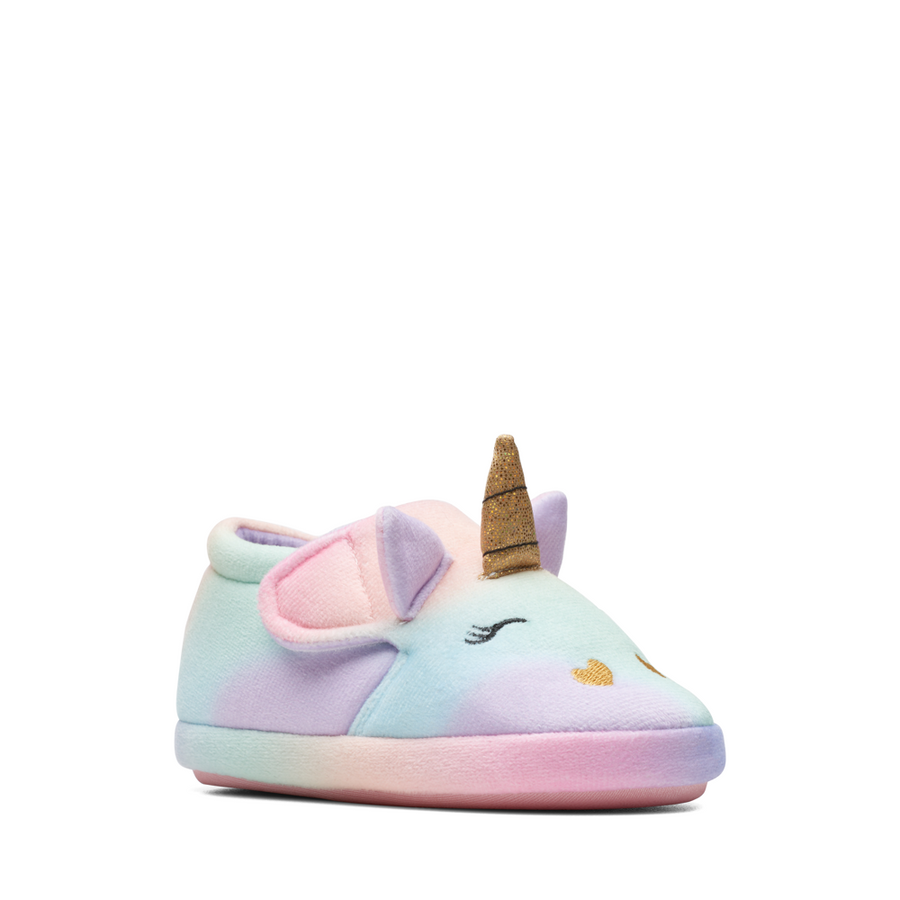 Clarks - Fluffy Snug T. - Multicolour - Slippers