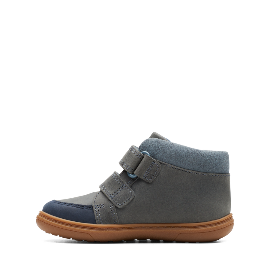 Clarks - Flash Rise T. - Denim Blue Leather - Boots