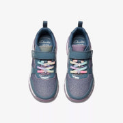 Clarks - Tidal Star K. - Blue Multi - Trainers