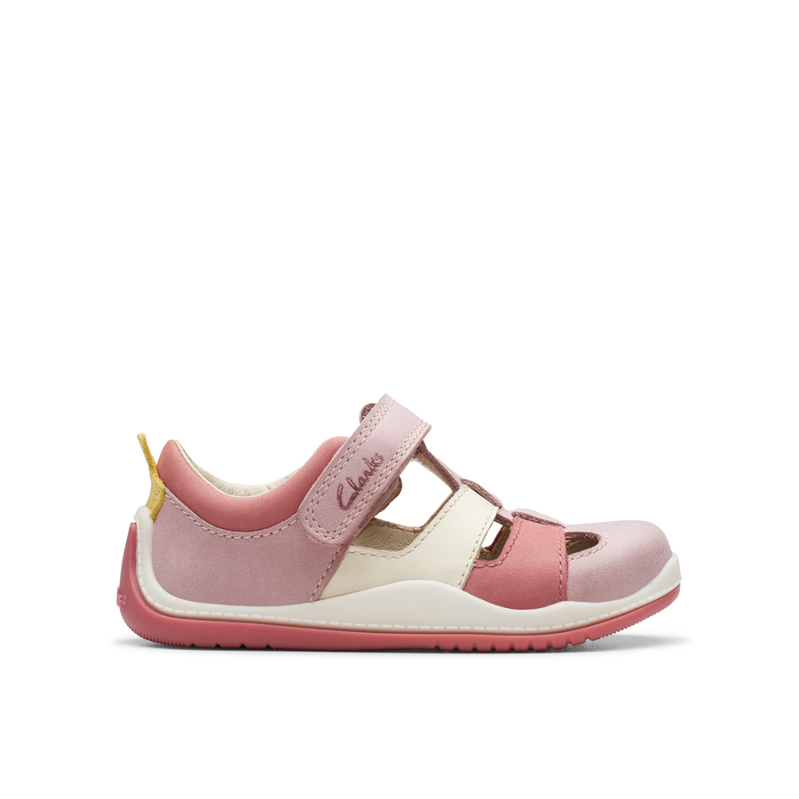 Clarks Noodle Sun Pink Combi Sandals