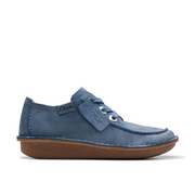 Clarks - Funny Dream - Blue Nubuck - Shoes