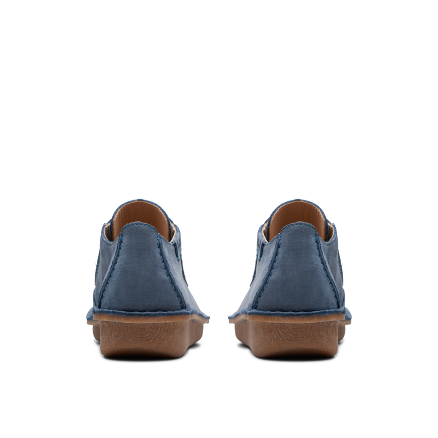 Clarks - Funny Dream - Blue Nubuck - Shoes