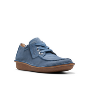 Clarks - Funny Dream - Blue Nubuck - Shoes