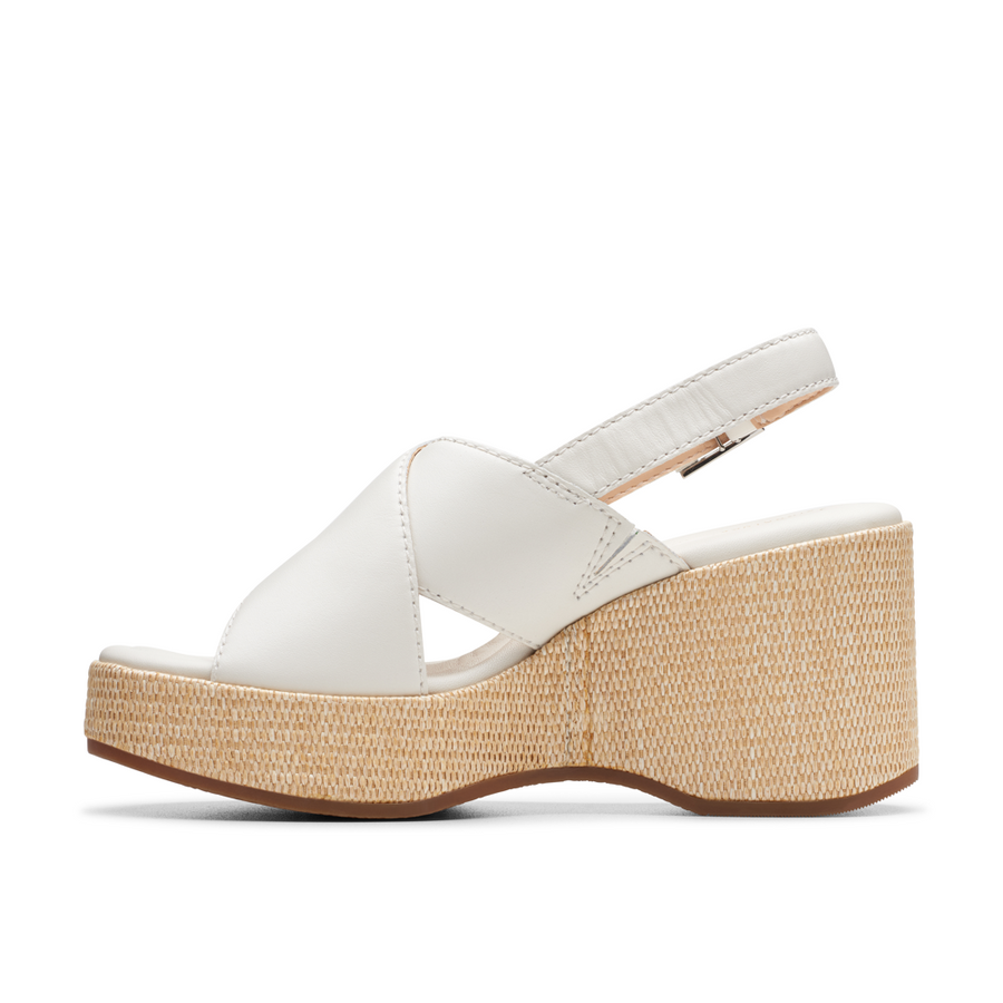 Clarks - Manon Wish - Off White Lea - Trainers