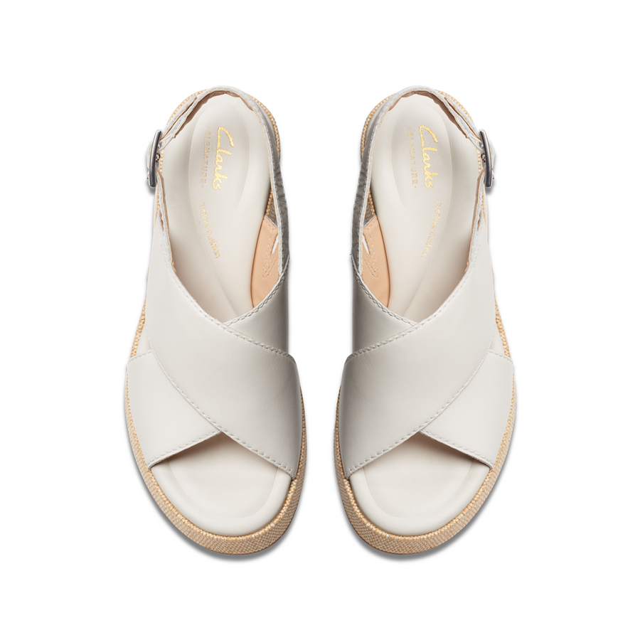 Clarks - Manon Wish - Off White Lea - Trainers