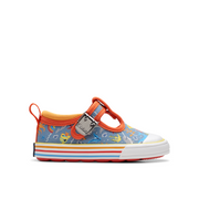Clarks - Foxing Fish T - Grey Print - Canvas Shoes