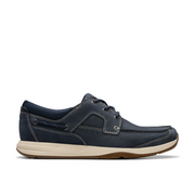 Clarks - Sailview Lace - Navy Nubuck - Trainers