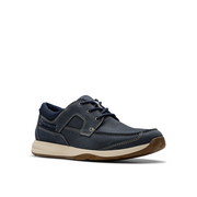 Clarks - Sailview Lace - Navy Nubuck - Trainers