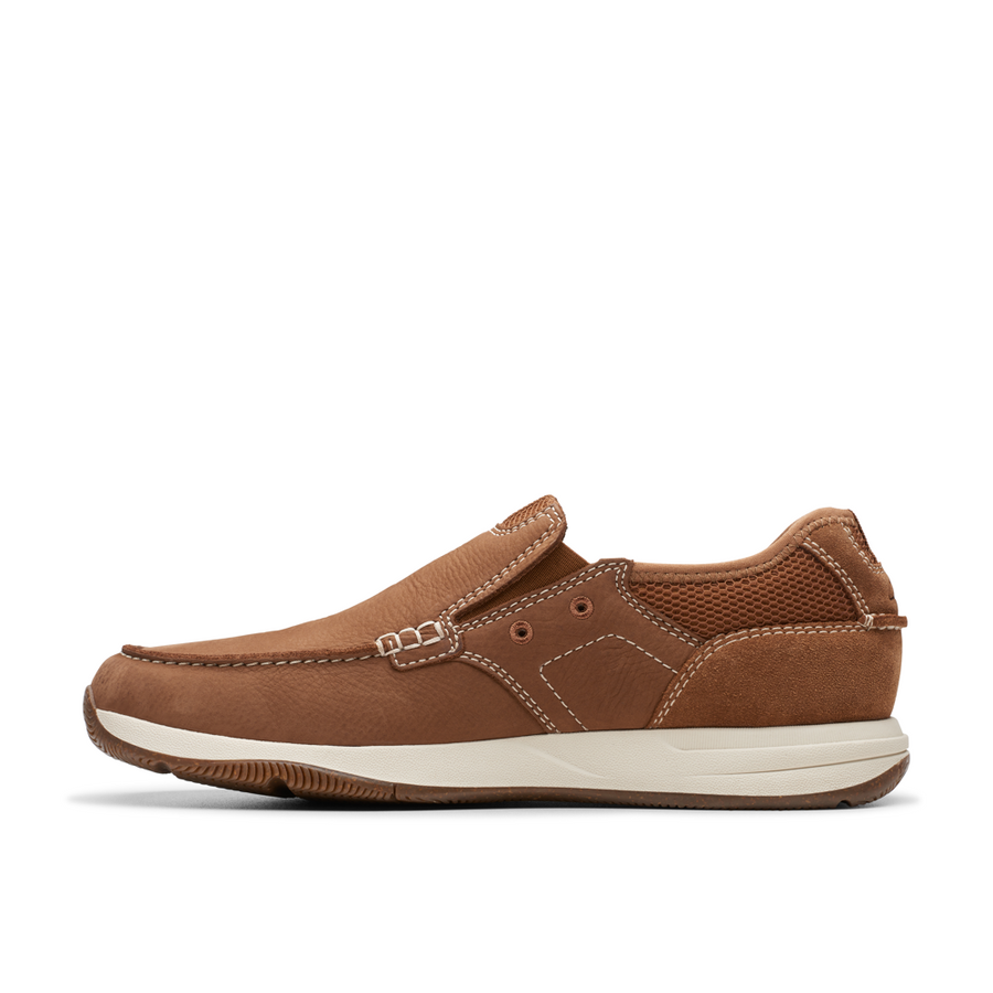 Clarks - Sailview Step - Light Tan Nubuck - Trainers