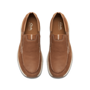 Clarks - Sailview Step - Light Tan Nubuck - Trainers