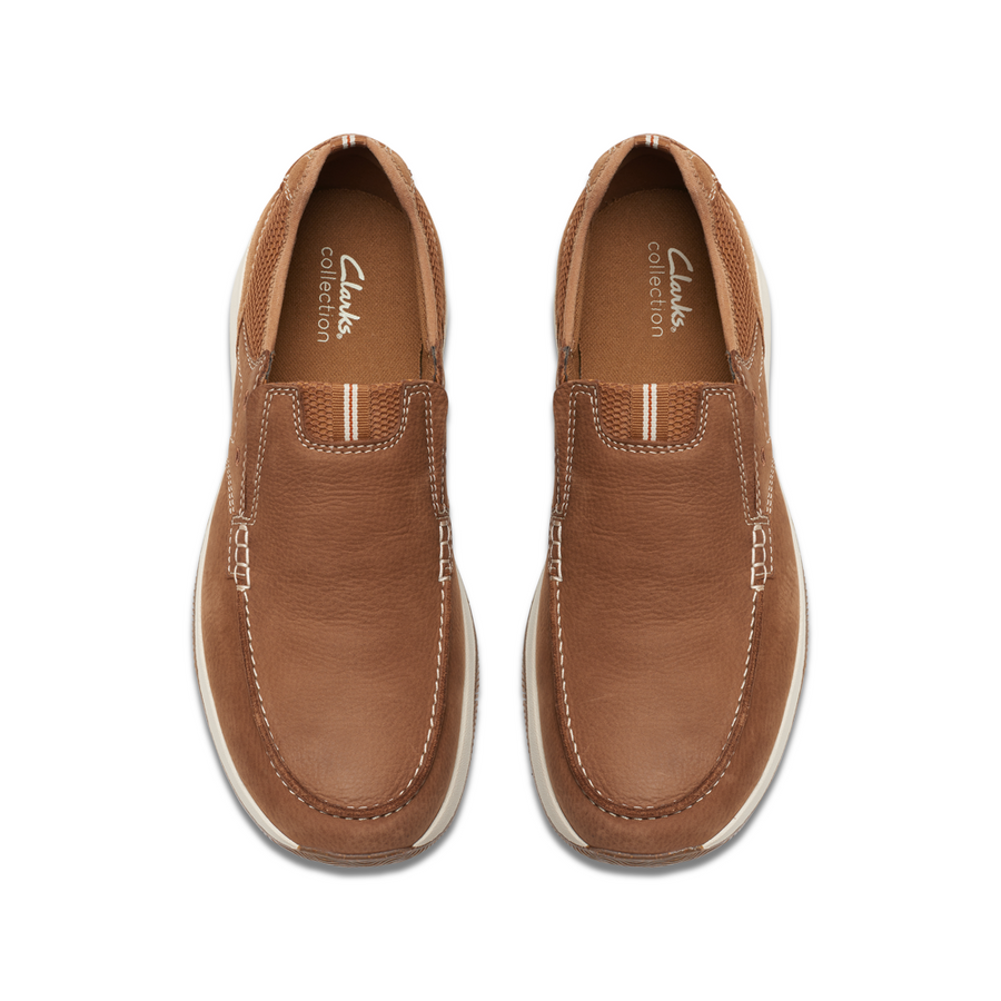 Clarks - Sailview Step - Light Tan Nubuck - Trainers