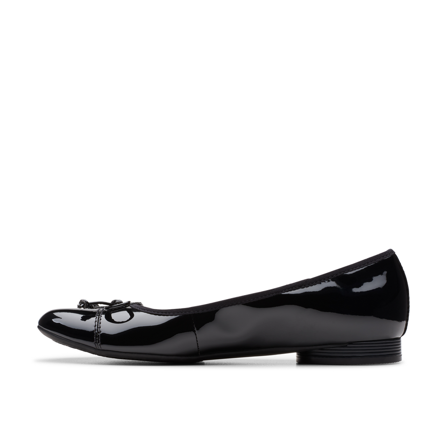 Clarks - Loreleigh Rae - Black Patent - Shoes
