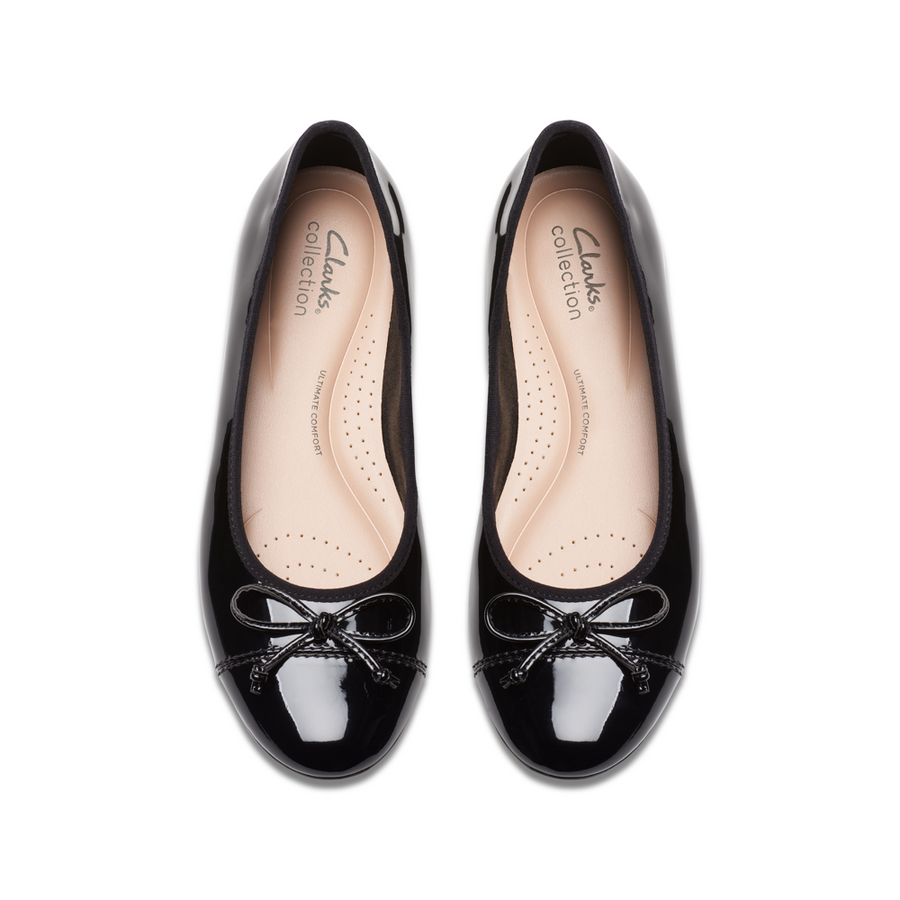 Clarks - Loreleigh Rae - Black Patent - Shoes