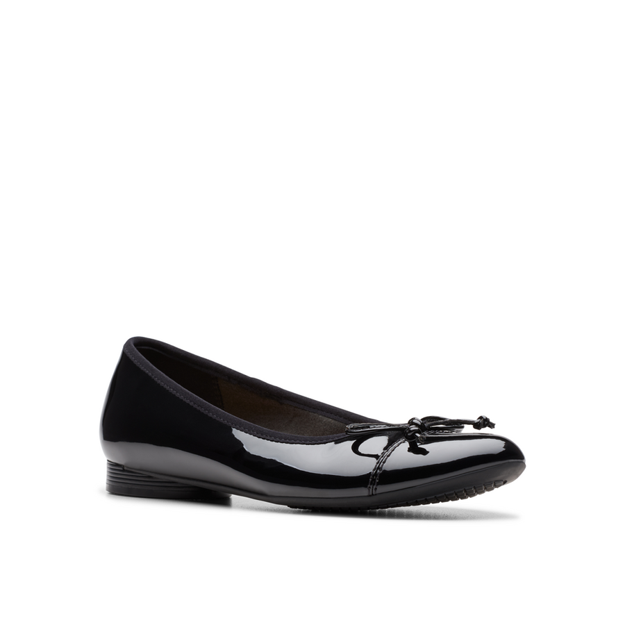 Clarks - Loreleigh Rae - Black Patent - Shoes