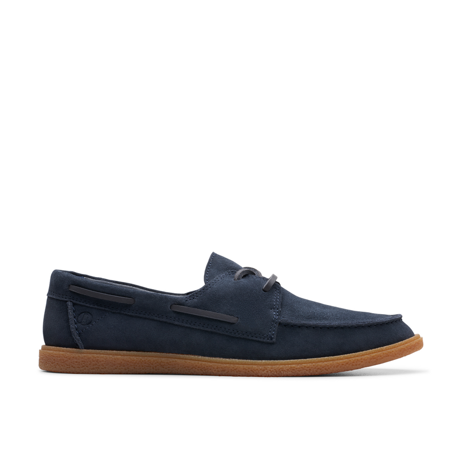 Clarks - Clarkbay Go - Navy Suede - Shoes