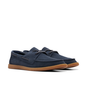 Clarks - Clarkbay Go - Navy Suede - Shoes